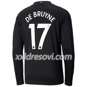 Manchester City Kevin De Bruyne 17 Drugi Nogometni Dres 2020-2021 Dugim Rukavima